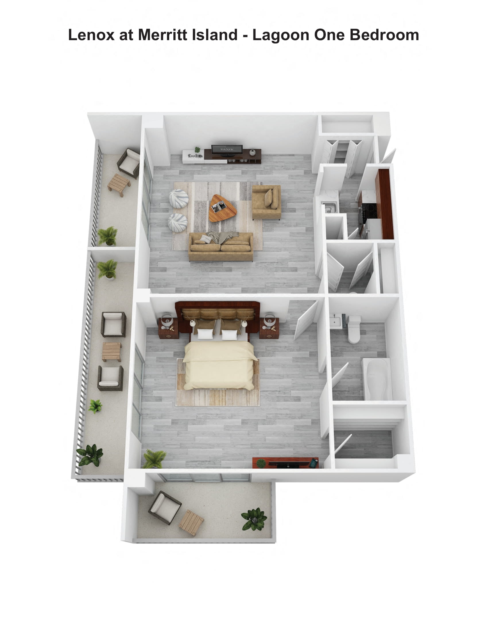 1200 S. Courtenay Pkwy. 1-3 Beds Apartment for Rent - Photo Gallery 37